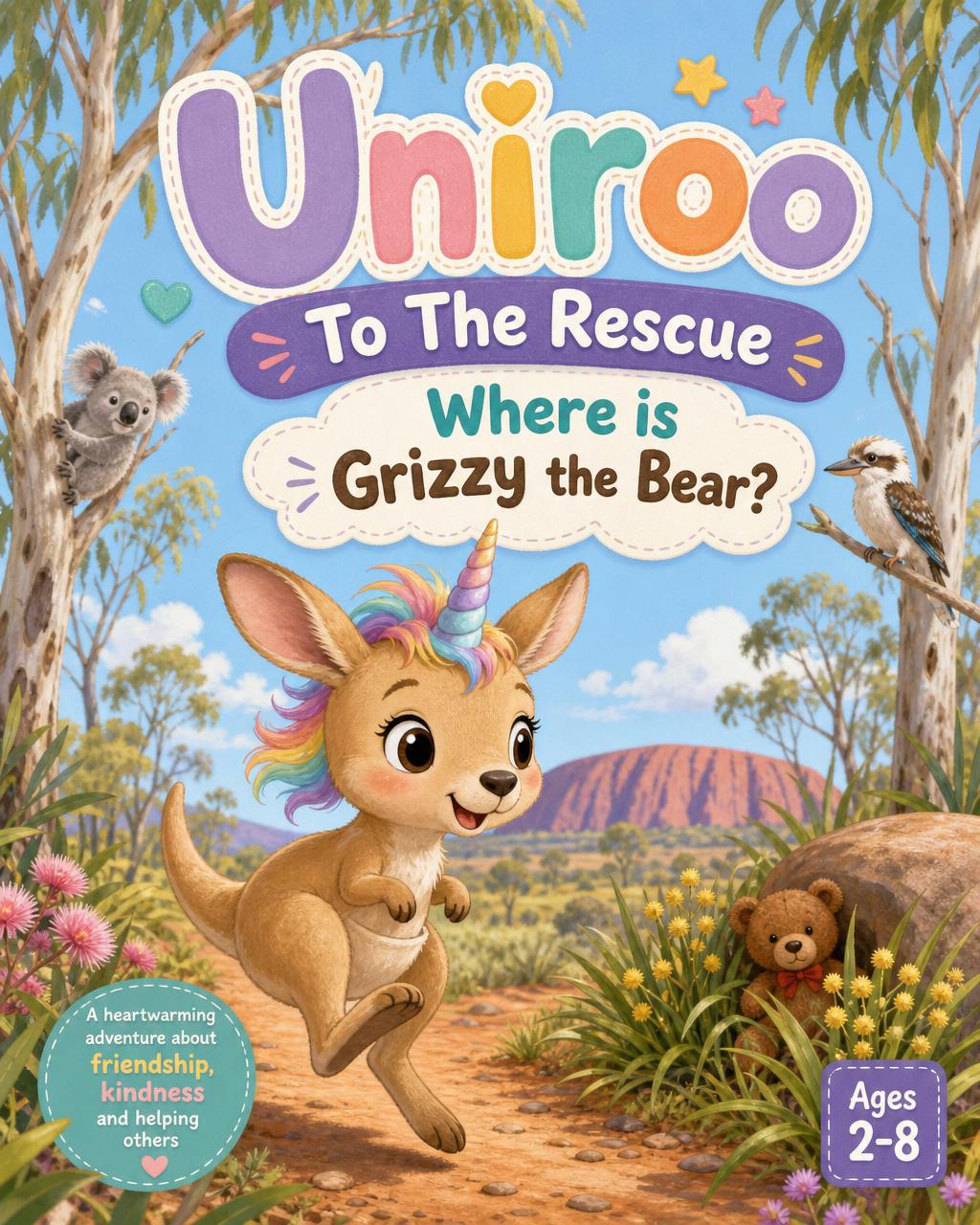 Uniroo To The Rescue — Where is Grizzy the Bear?